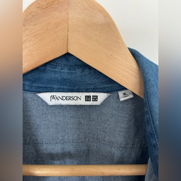 Uniqlo X JW Anderson long denim button down shirt - Picture 4 of 9